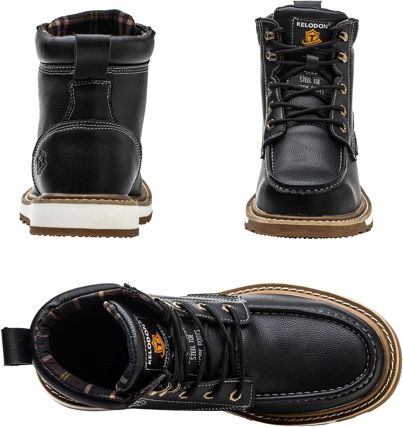 Stevige Waterdichte Werklaarzen voor Heren - Timothy