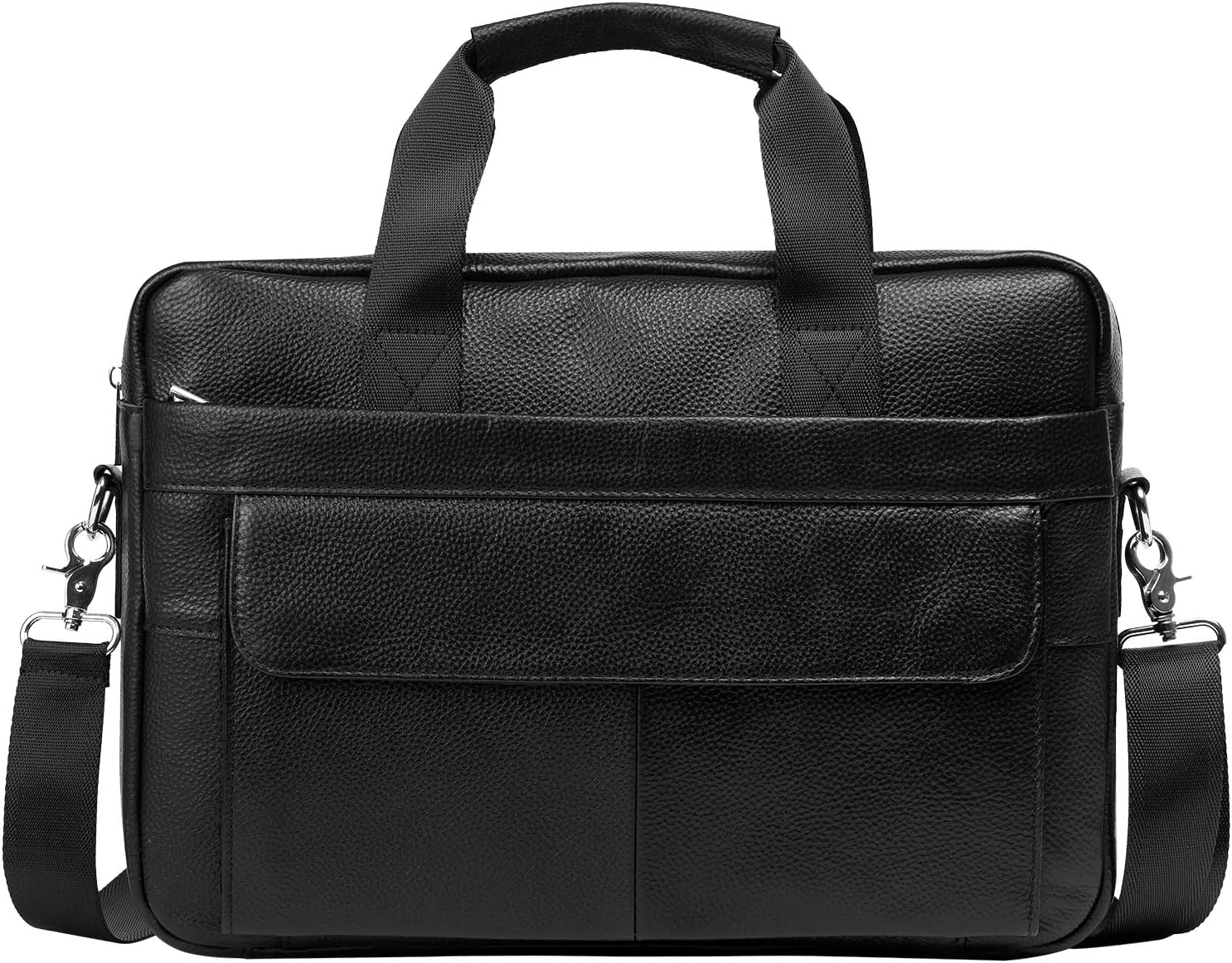 Premium Koeienleren 15” Business Actetas met Organizer Vakken