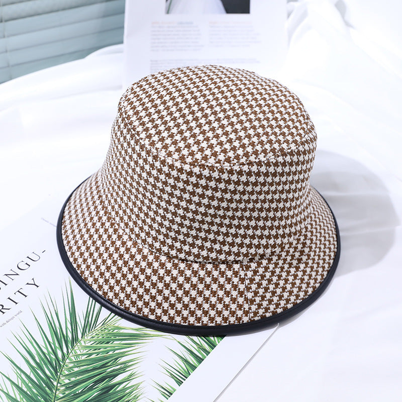 Lichte dames bucket hat van stof voor de zomer – Lindsay