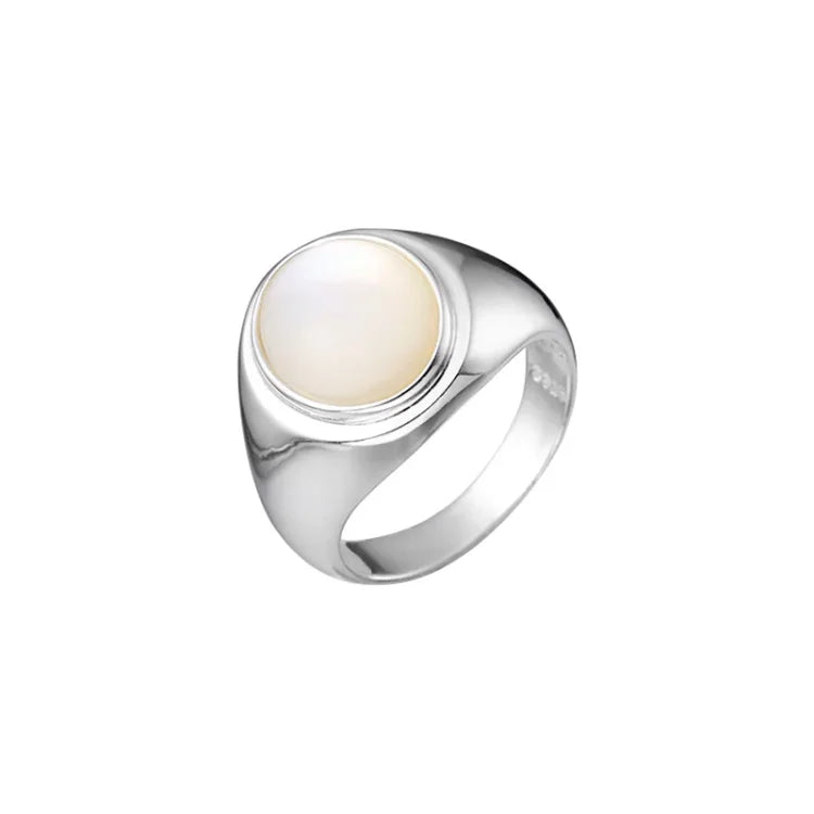 Pinctada Albina Zilveren Ring - Isla