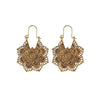 Gouden/Zilveren Lotus Mandala Oorbellen - Isolde