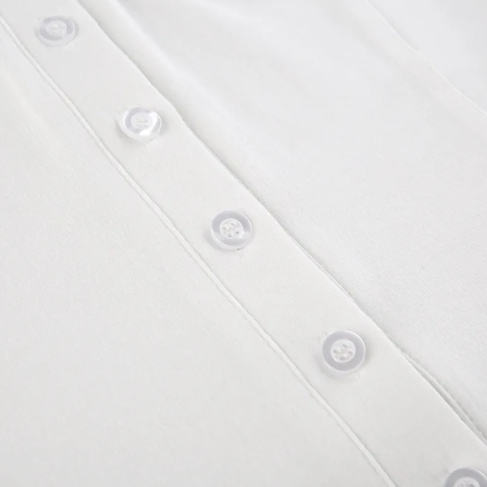 Veelzijdige Witte Dames Blouse - Nova