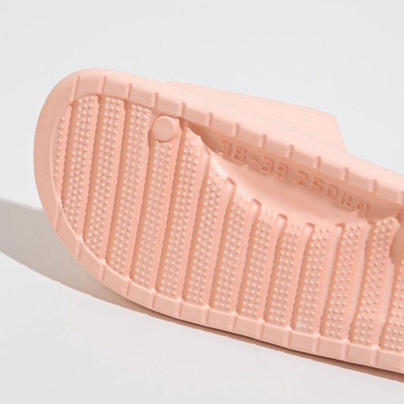 Zomerse herenslippers met antislipzool