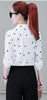 Stijlvolle dames chiffon blouse met knopen & omgeslagen kraag – Fenya