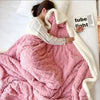 Dikke Winter Lamswollen Deken  - WarmWool