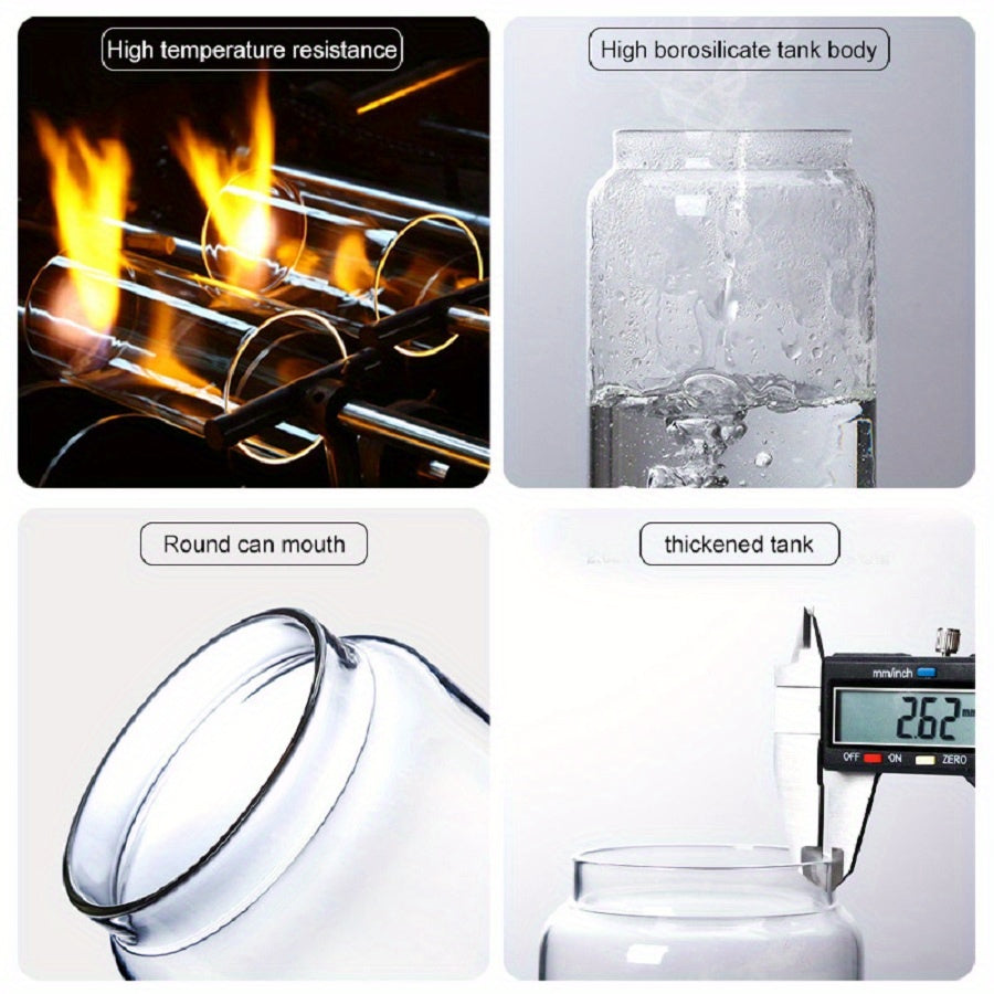 Glazen Luchtdichte Keukenopslagpot - LunaSeal