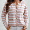 Gestreept Dames Herfstvest – Leona