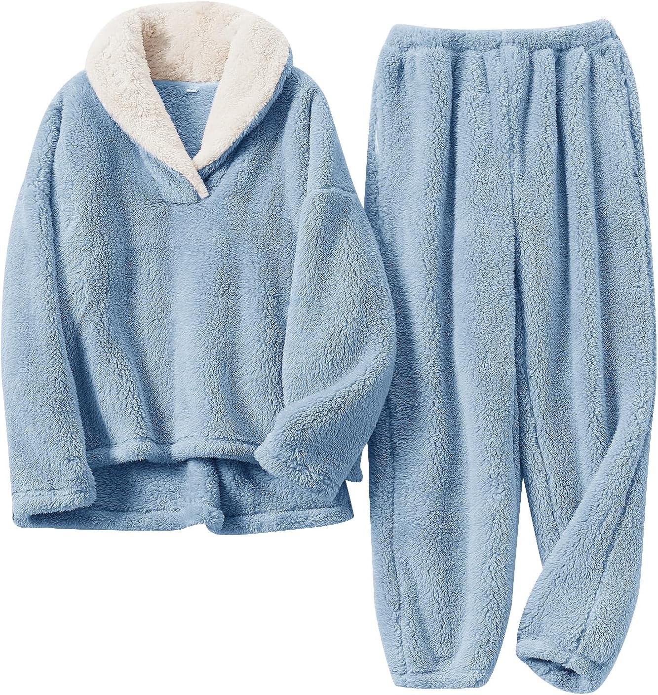 Fluffy Pyjama Set voor Dames - CozyPlush