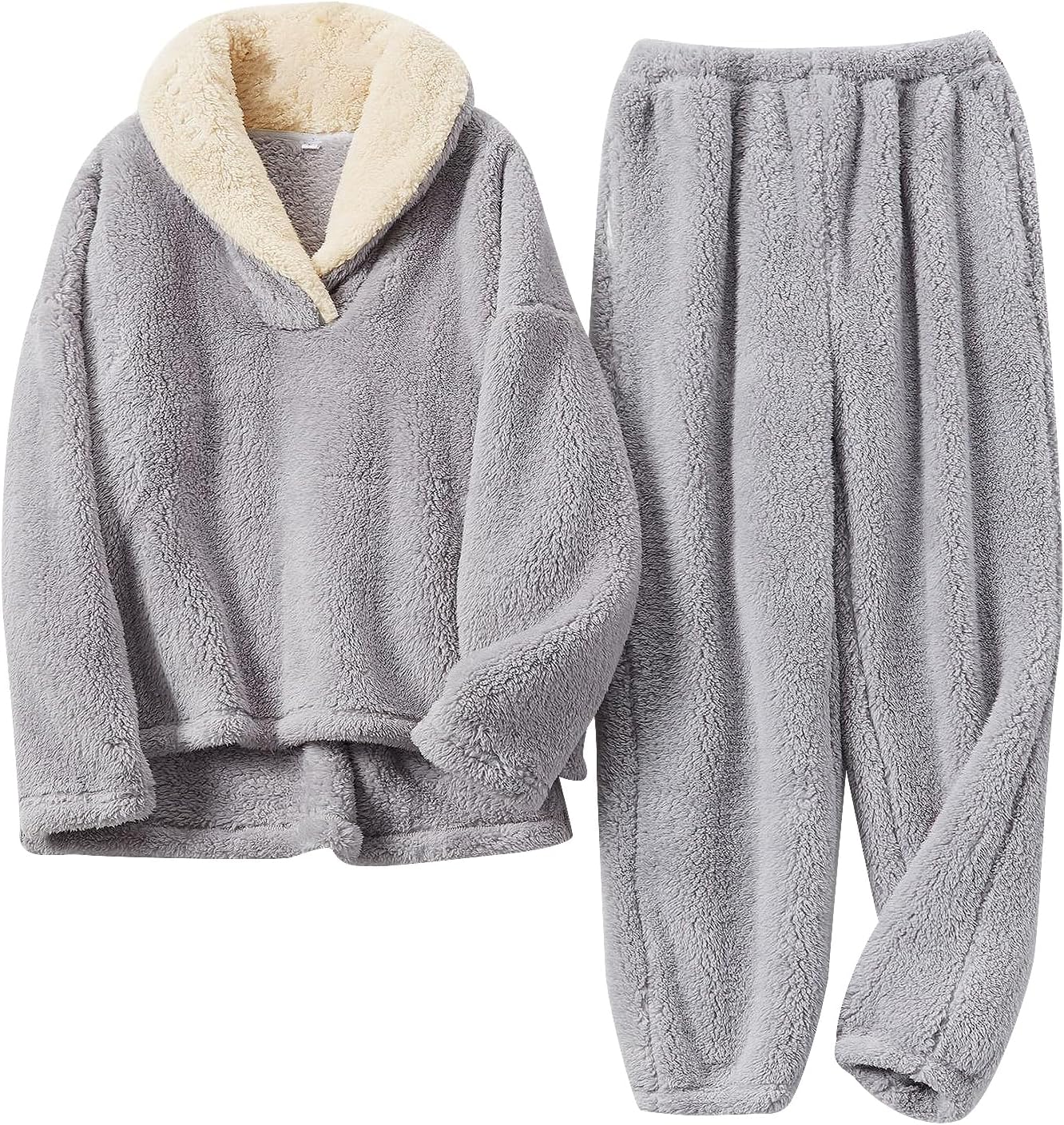Fluffy Pyjama Set voor Dames - CozyPlush
