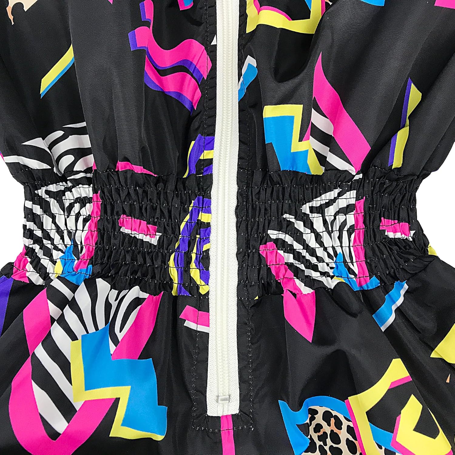 Retro Dames Windbreaker Jumpsuit - Elodie