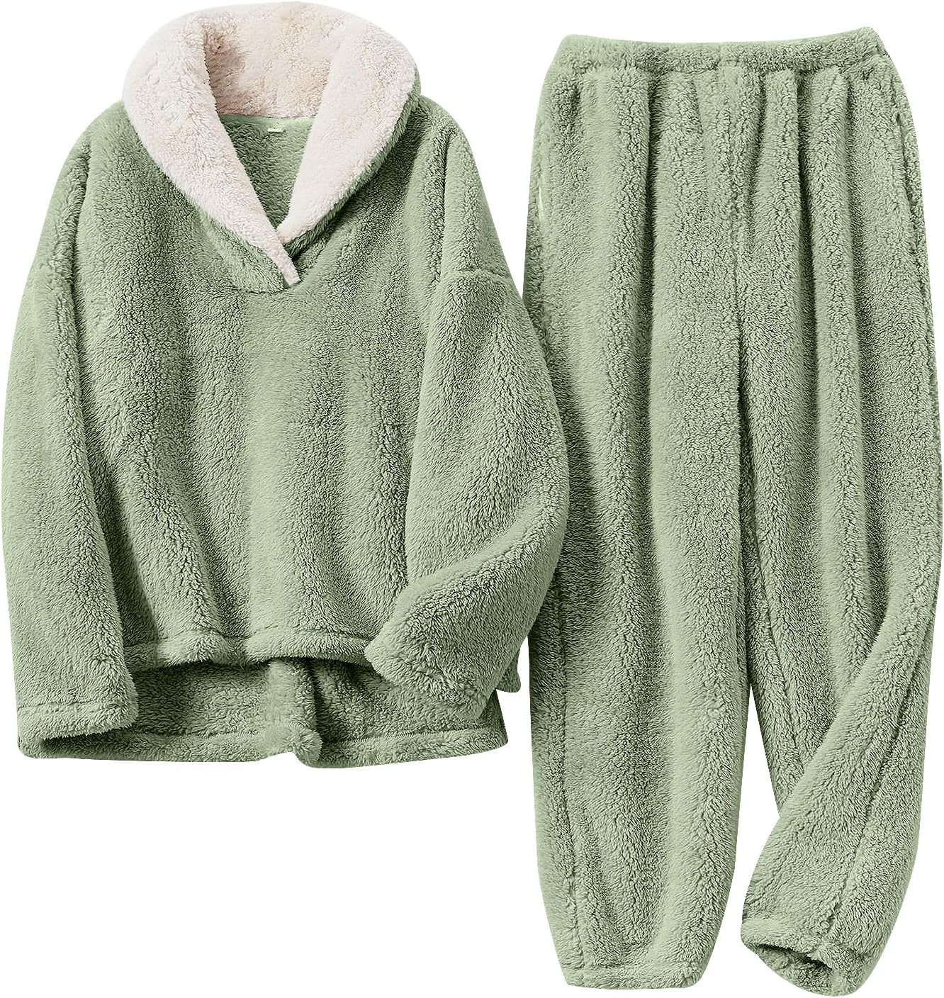 Fluffy Pyjama Set voor Dames - CozyPlush