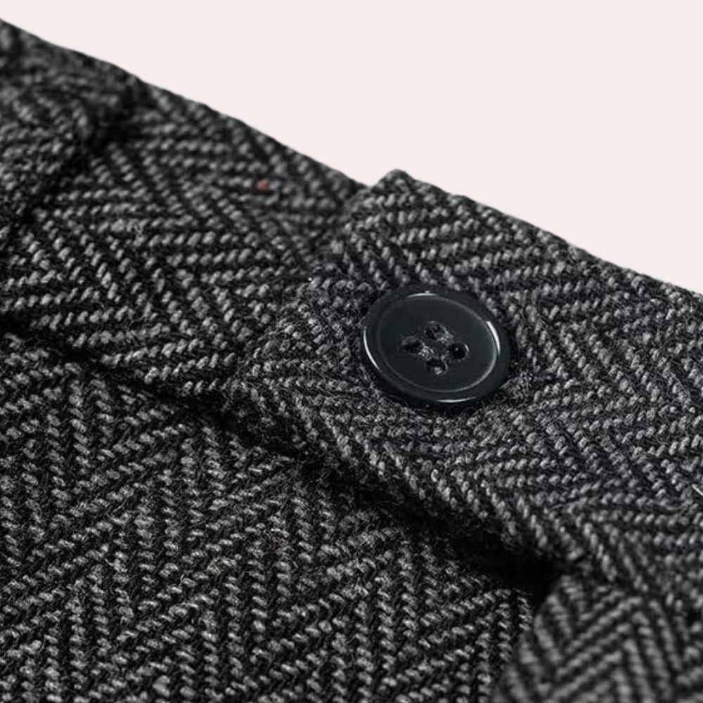 Zakelijk Stijlvol Drie-delig Pak voor Heren - Dorian