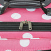2-delige Zachte Koffer Set met Handbagage Tas & Soepele Wielen