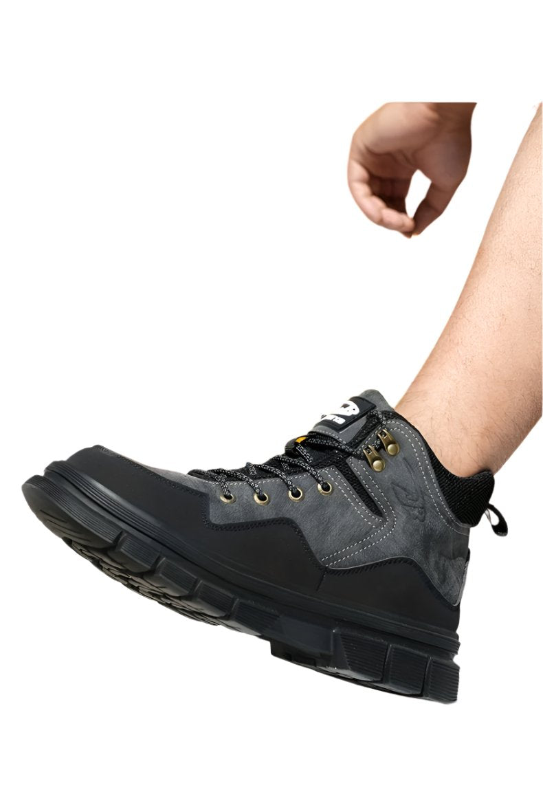 Heren veiligheidsschoenen halfhoog met versterkte neuscap & zool - Auron