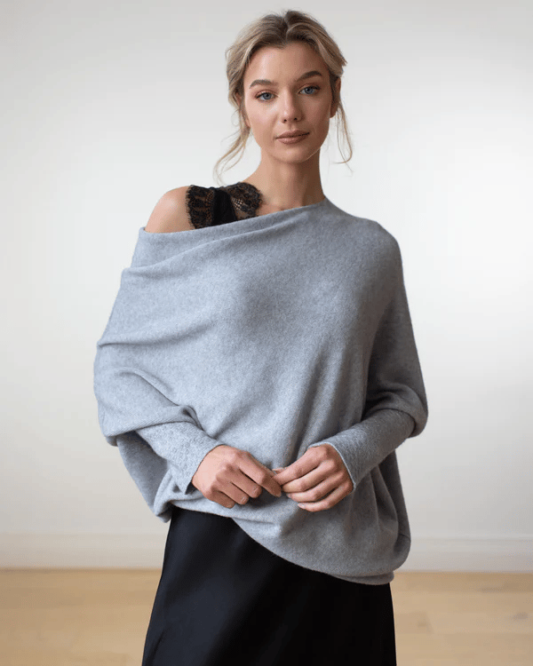 Trendy Off-Shoulder Trui voor Dames - Livia