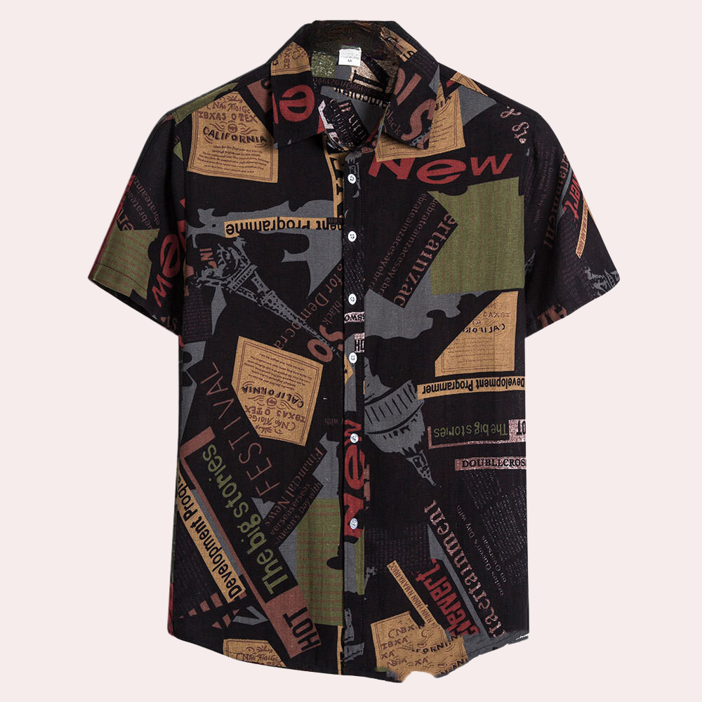 Casual Zomer Overhemd voor Heren - Dante