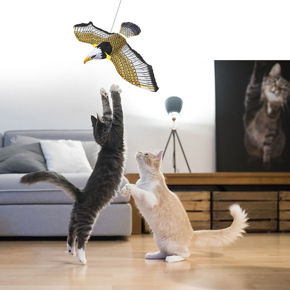 Interactief Kattenspeelgoed voor Plezier en Beweging - FeatherFlight™