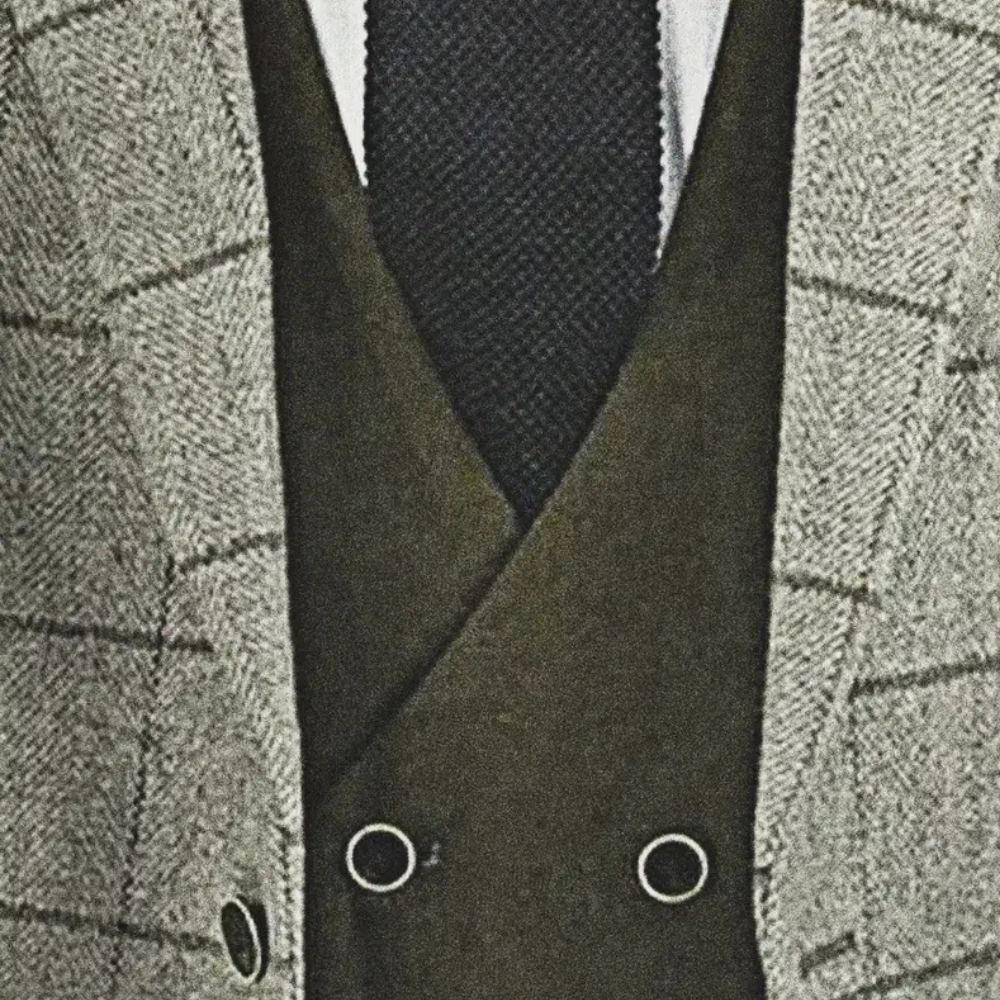 Veelzijdige Herenhoodie met Ruitpatroon - Lucian