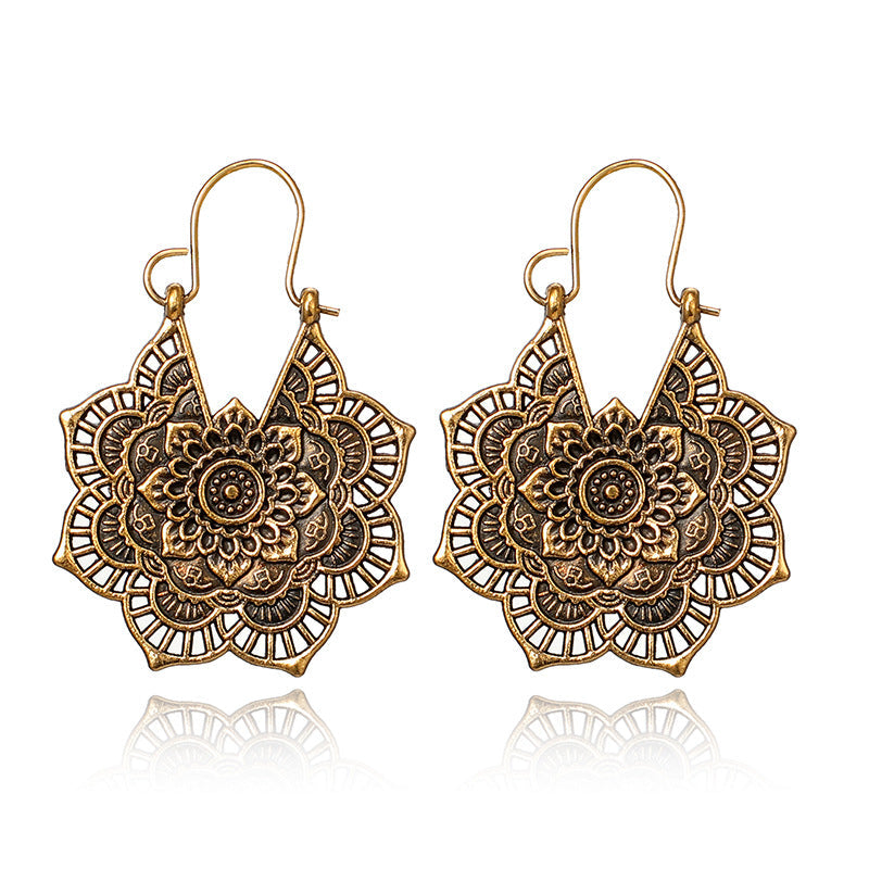 Lotus Mandala Oorbellen - Levana