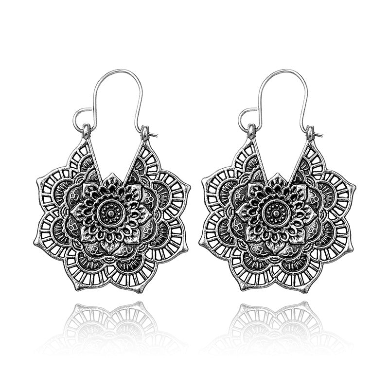 Lotus Mandala Oorbellen - Levana