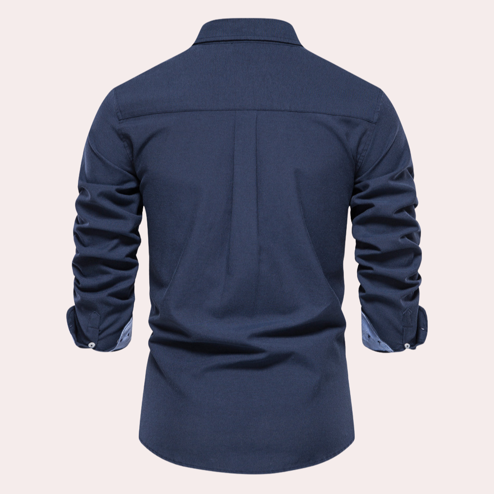 Casual Herenoverhemd met Lange Mouwen - Remy