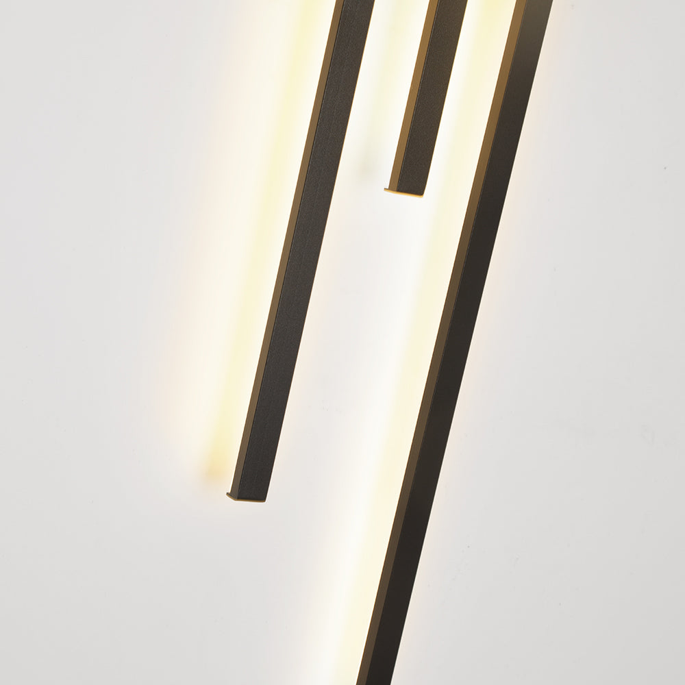 Moderne Industriële LED Wandlamp - LumoGlow