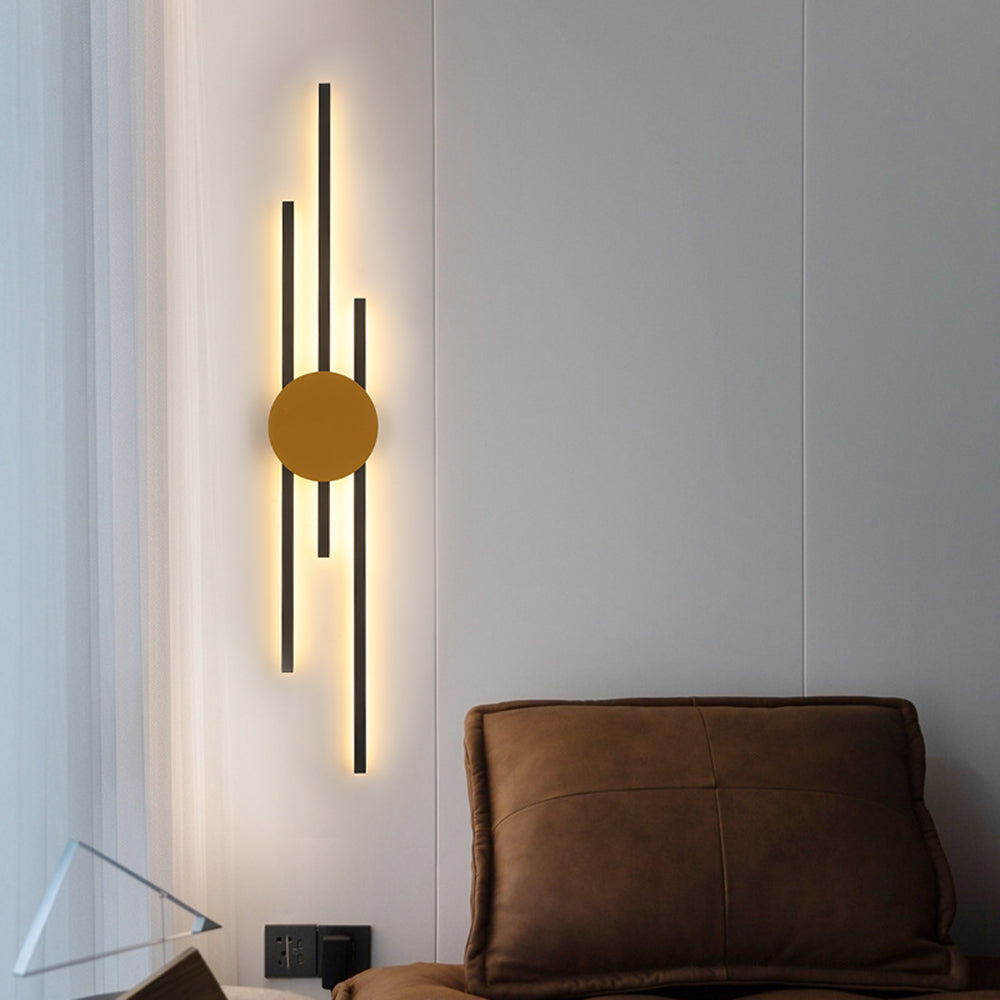 Moderne Industriële LED Wandlamp - LumoGlow