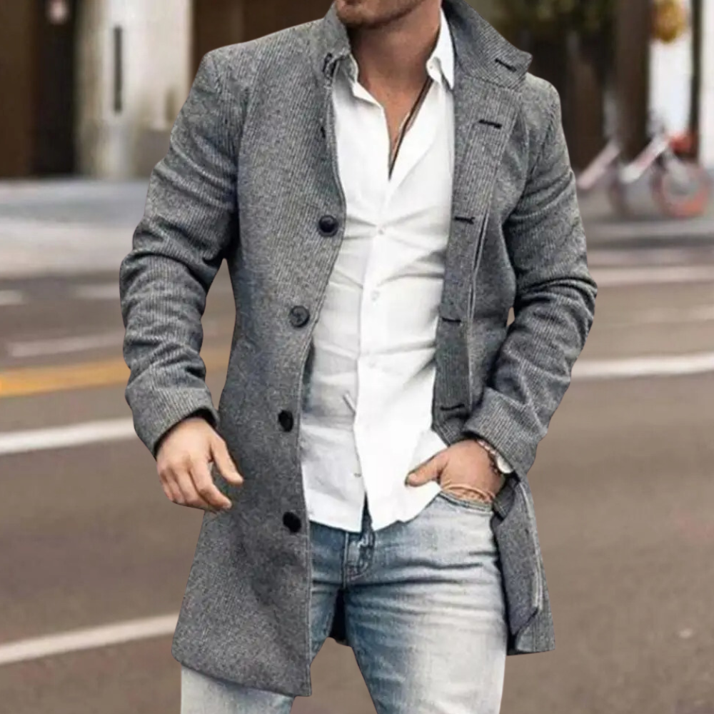 Trendy Klassieke Herenjas - Matthis