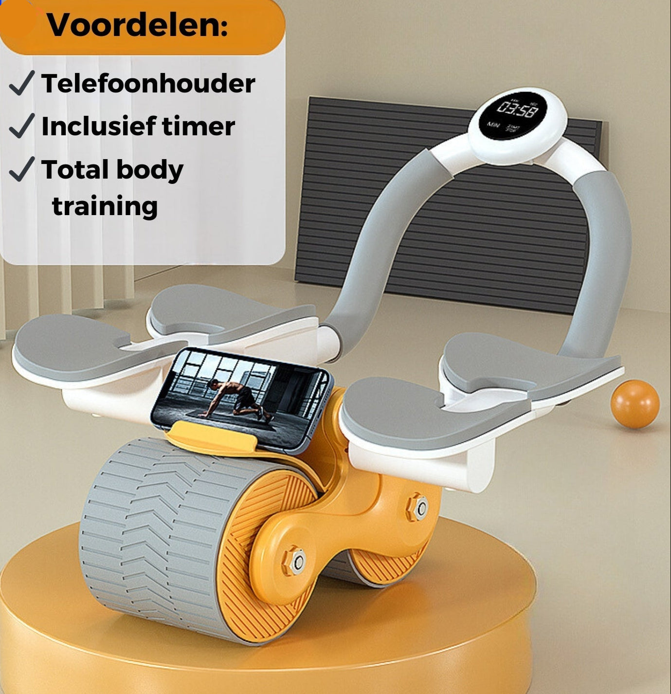 Buikspiertrainer - CoreRoller Max
