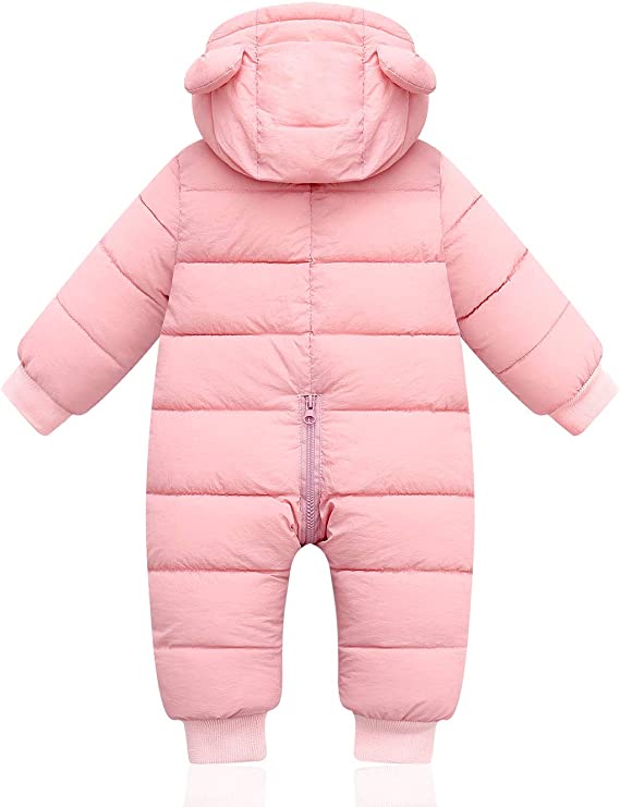 Little Baby Winter Romper | Met schattige berenoortjes