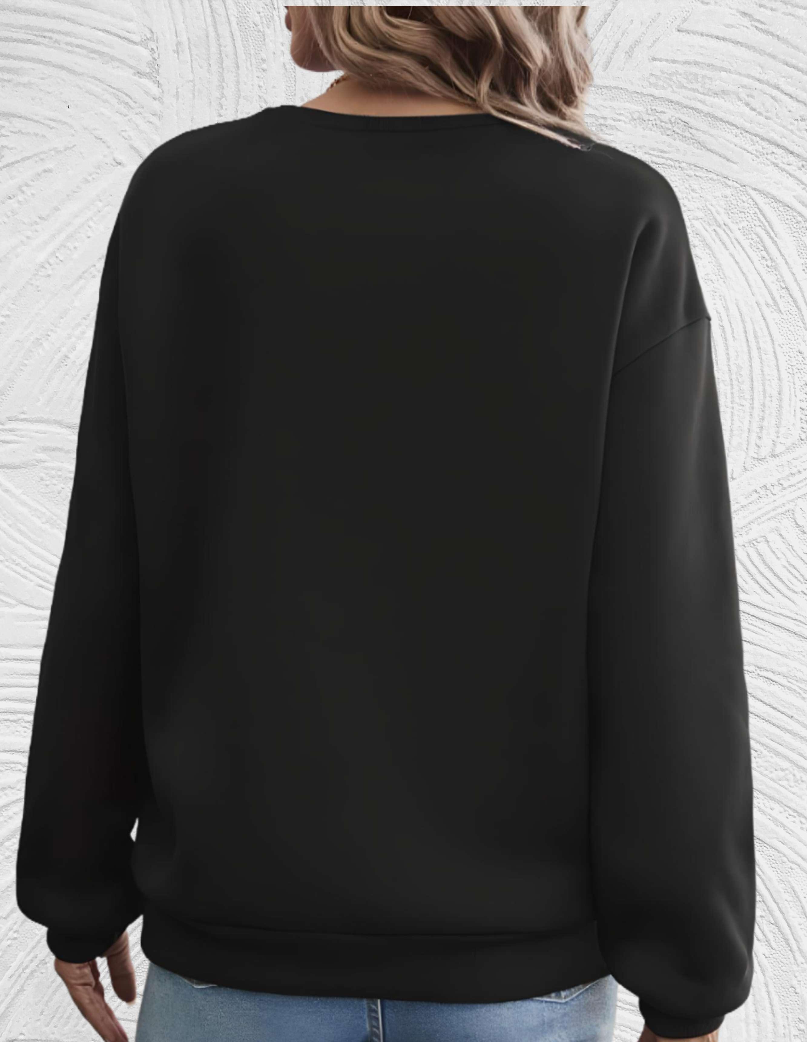 Oversized Dames Sweater met Ronde Hals - Luna