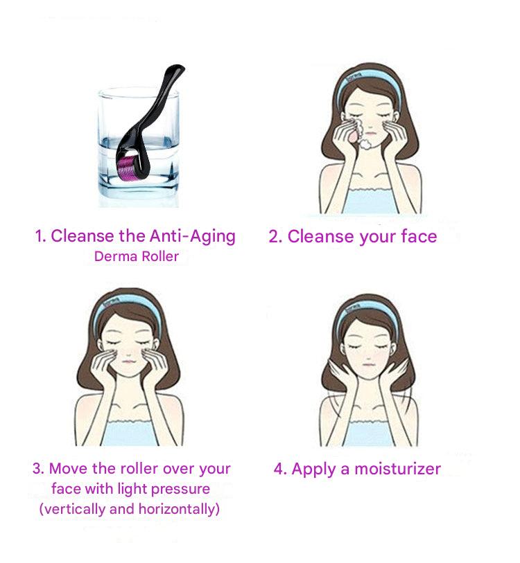 Anti-Aging Microneedling Roller – Luméra