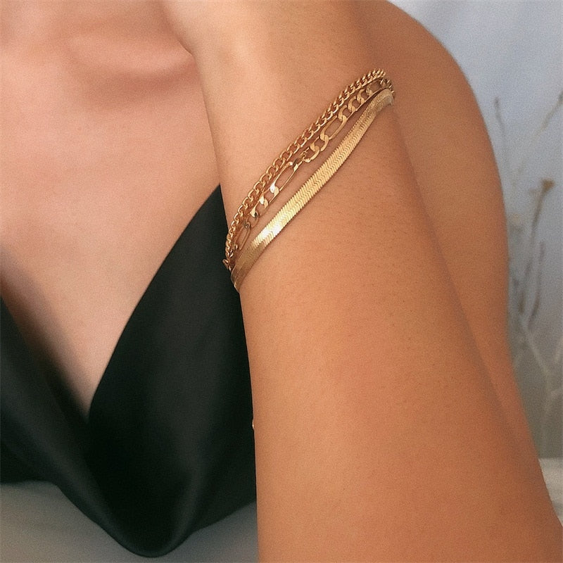 Sweet Arm Candy | Fijne 3-delige armband set