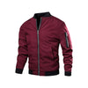 Lichte & trendy heren bomberjack met rits - Jaron