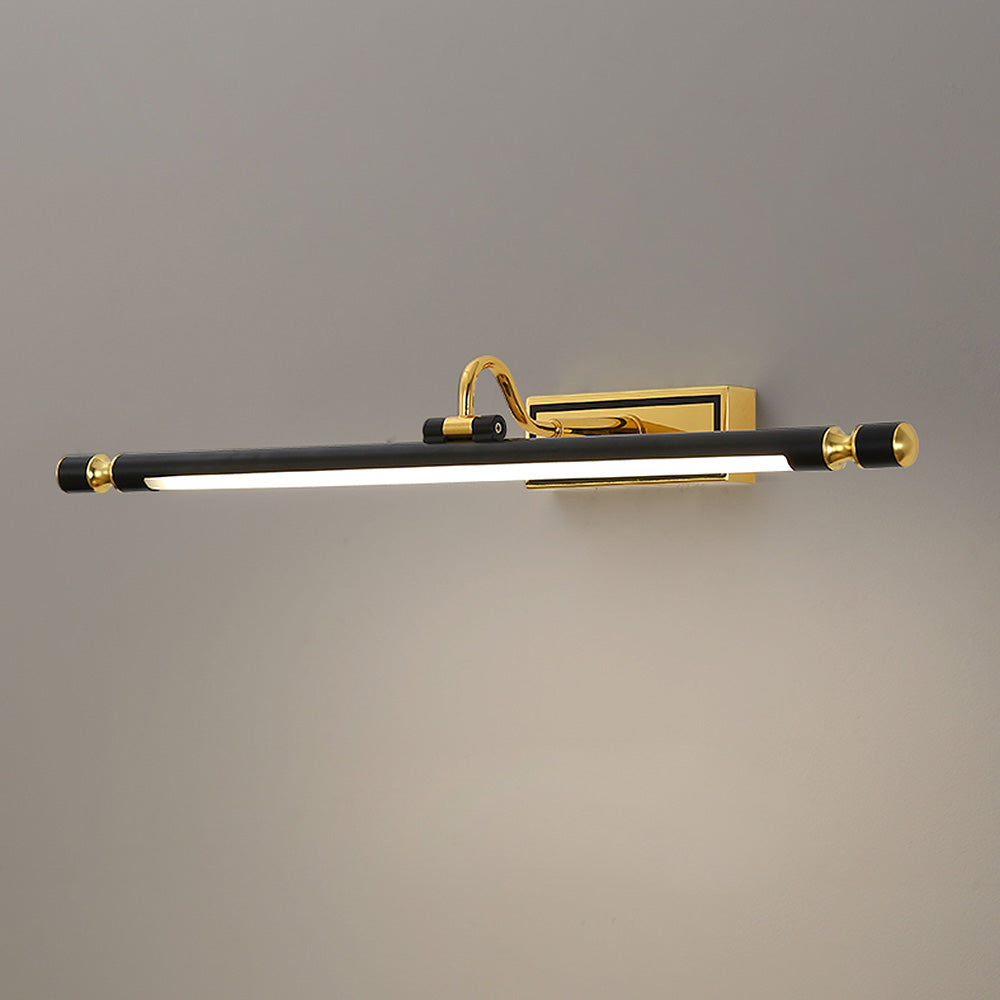Luxe Zwart-Gouden Spiegellamp – LumoGold