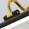 Luxe Zwart-Gouden Spiegellamp – LumoGold