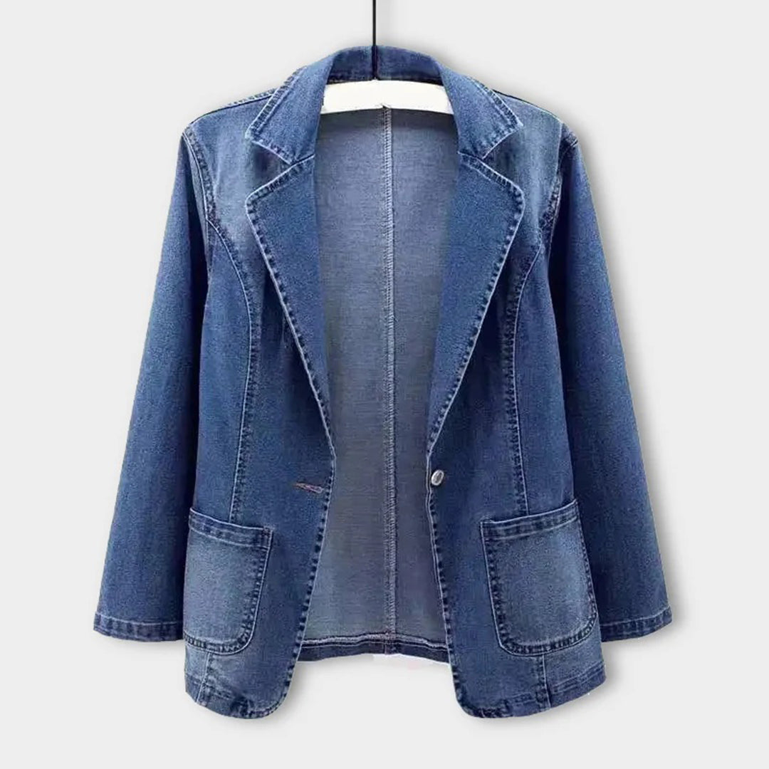 Dames Jeansblazer met Trendy Snit - Nora