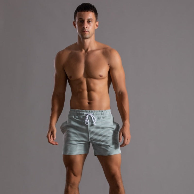 Sneldrogende & Stijlvolle Heren Zwemshorts van Ribstof-Polyester – Niko