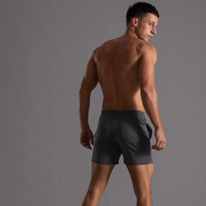 Sneldrogende & Stijlvolle Heren Zwemshorts van Ribstof-Polyester – Niko