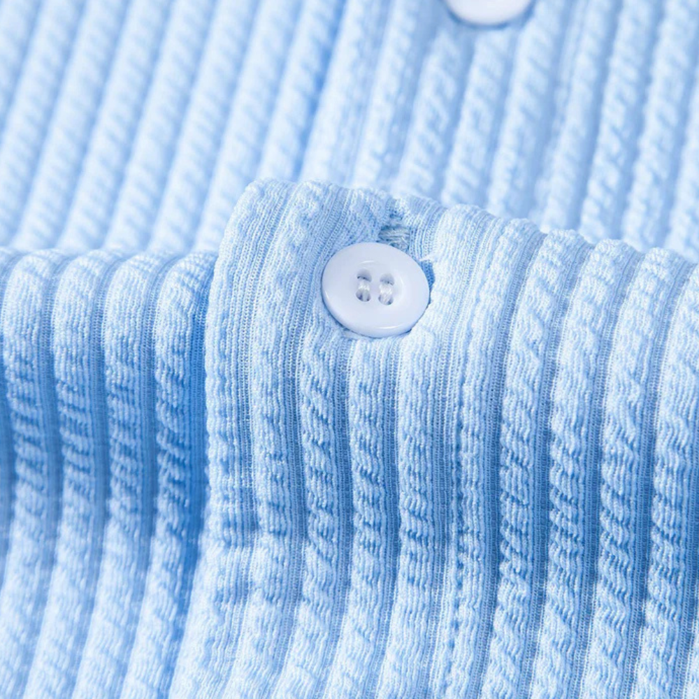 Stijlvol Overhemd met Korte Mouwen voor Heren - Victor