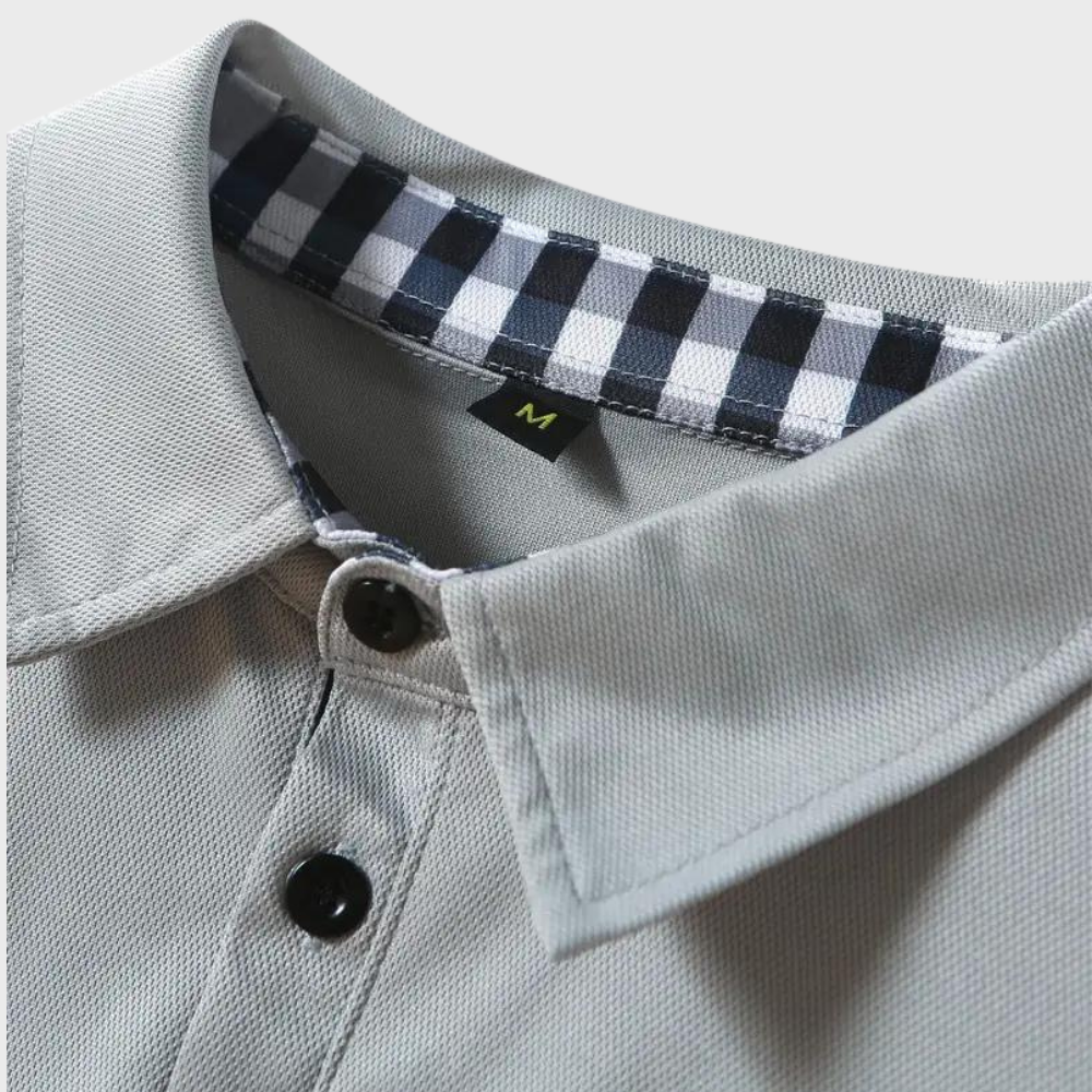 Heren Polo met Lange Mouwen - Oliver