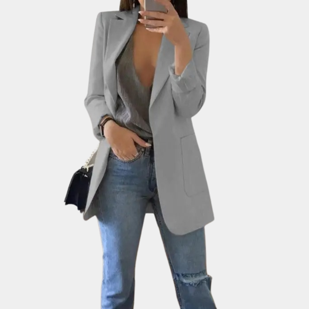 Fentii- Casual Lange Blazer voor Dames