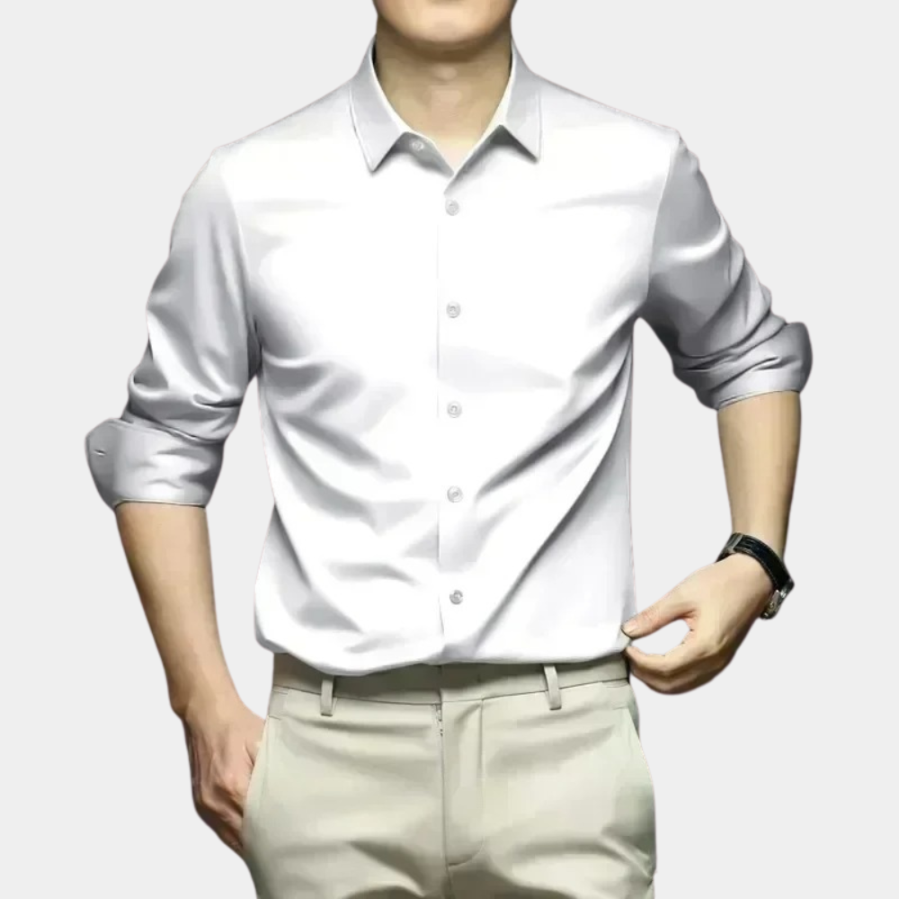 Kreukvrij Tijdloos Herenoverhemd - Mason