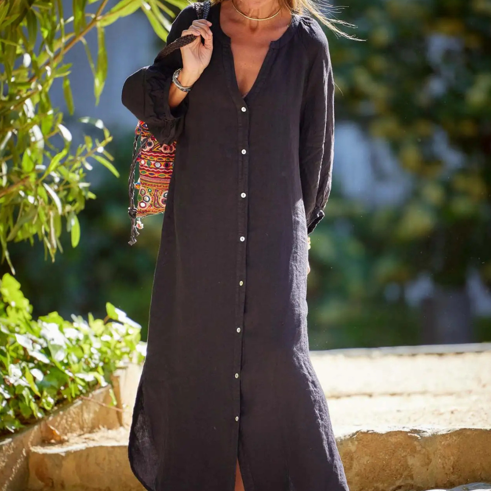 Luchtige Lange Zomerjurk - Naomi