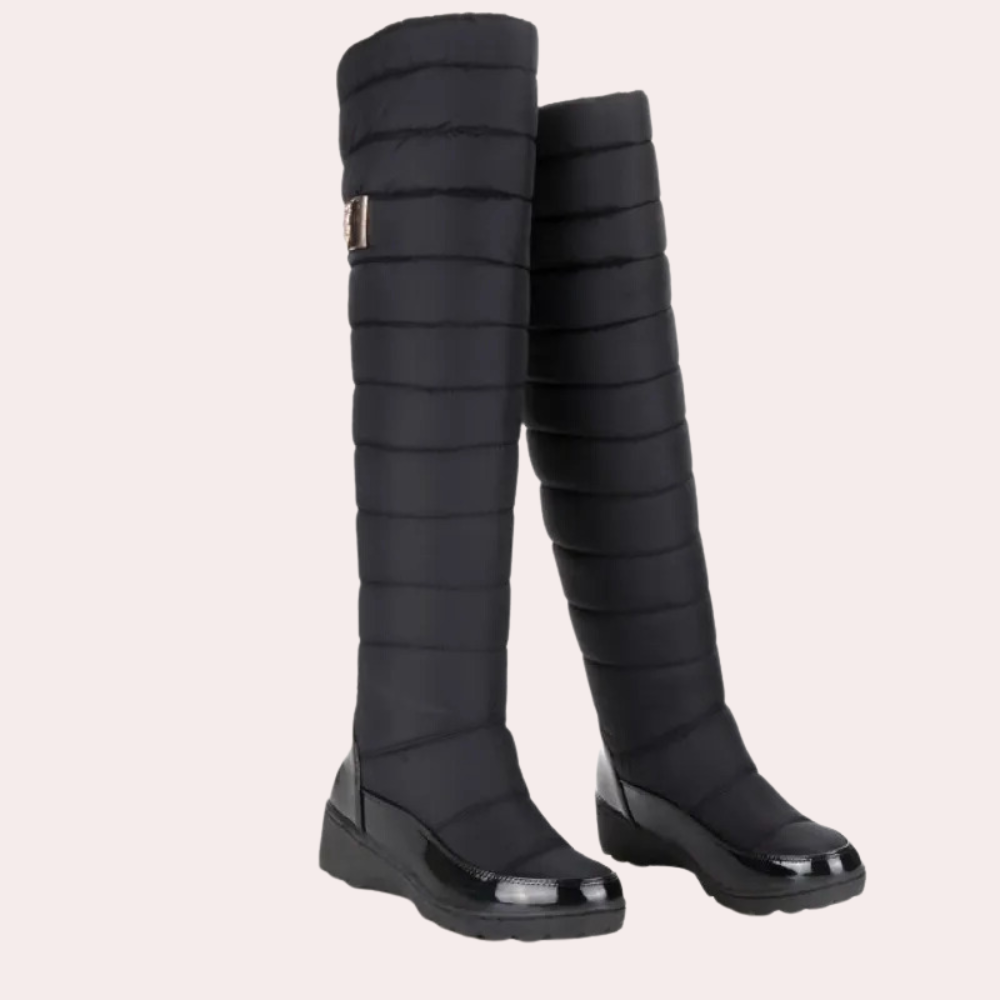 Warme Overknee Laarzen met Tijdloze Stijl - Sofia
