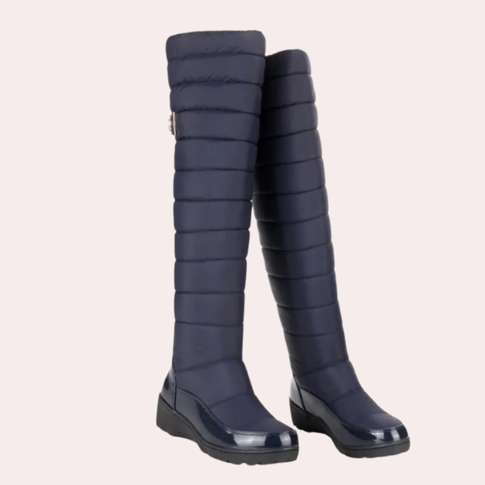 Warme Overknee Laarzen met Tijdloze Stijl - Sofia