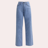 High Waist Baggy Dames Jeans – Elara