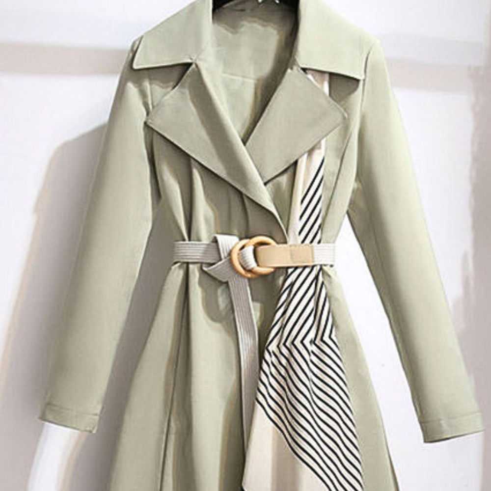 Stijlvolle Dames Trenchcoat met Ceintuur - Noa