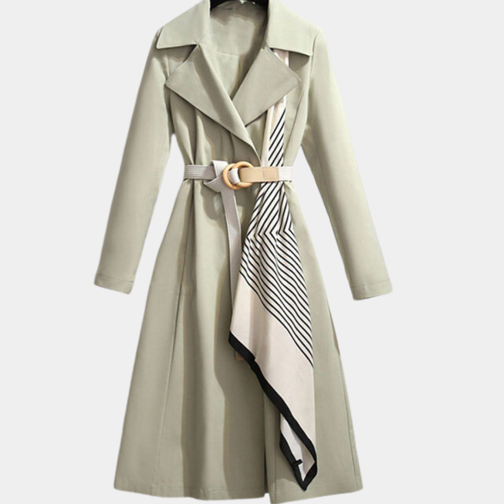 Stijlvolle Dames Trenchcoat met Ceintuur - Noa
