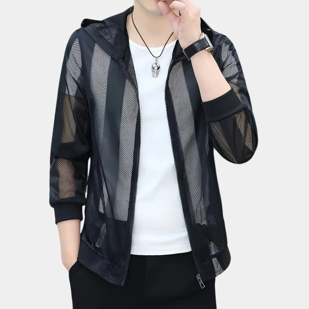 Lichtgewicht Zomerjas met Capuchon voor Heren - Vince